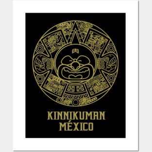 Kinnikuman Mexico Aztec - Gold Posters and Art